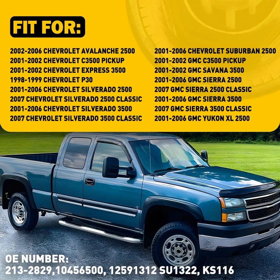 Sensor de golpe para GM 10456500 01-07 Silverado Sierra Avalanche Suburban 8,1 L Foto 2 de 4