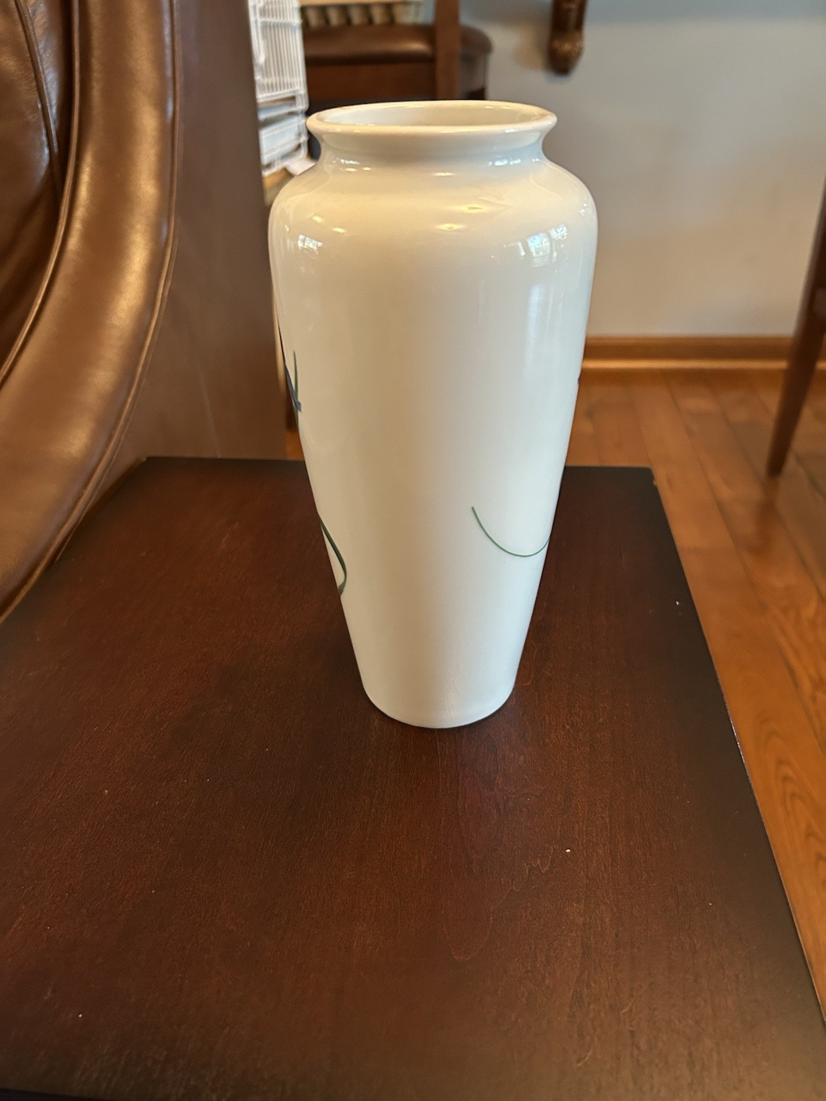 Vintage A. Raynaud Limoges France Iris Vase 8.5”