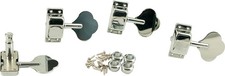 PING CHROME BASS PRECISION TUNING MACHINES w/BUSHINGS 4 IN LINE P2681