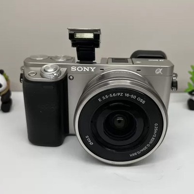 95% New Sony Alpha A6000 24.3MP Mirrorless Digital Camera with 16-50mm Lens Kits