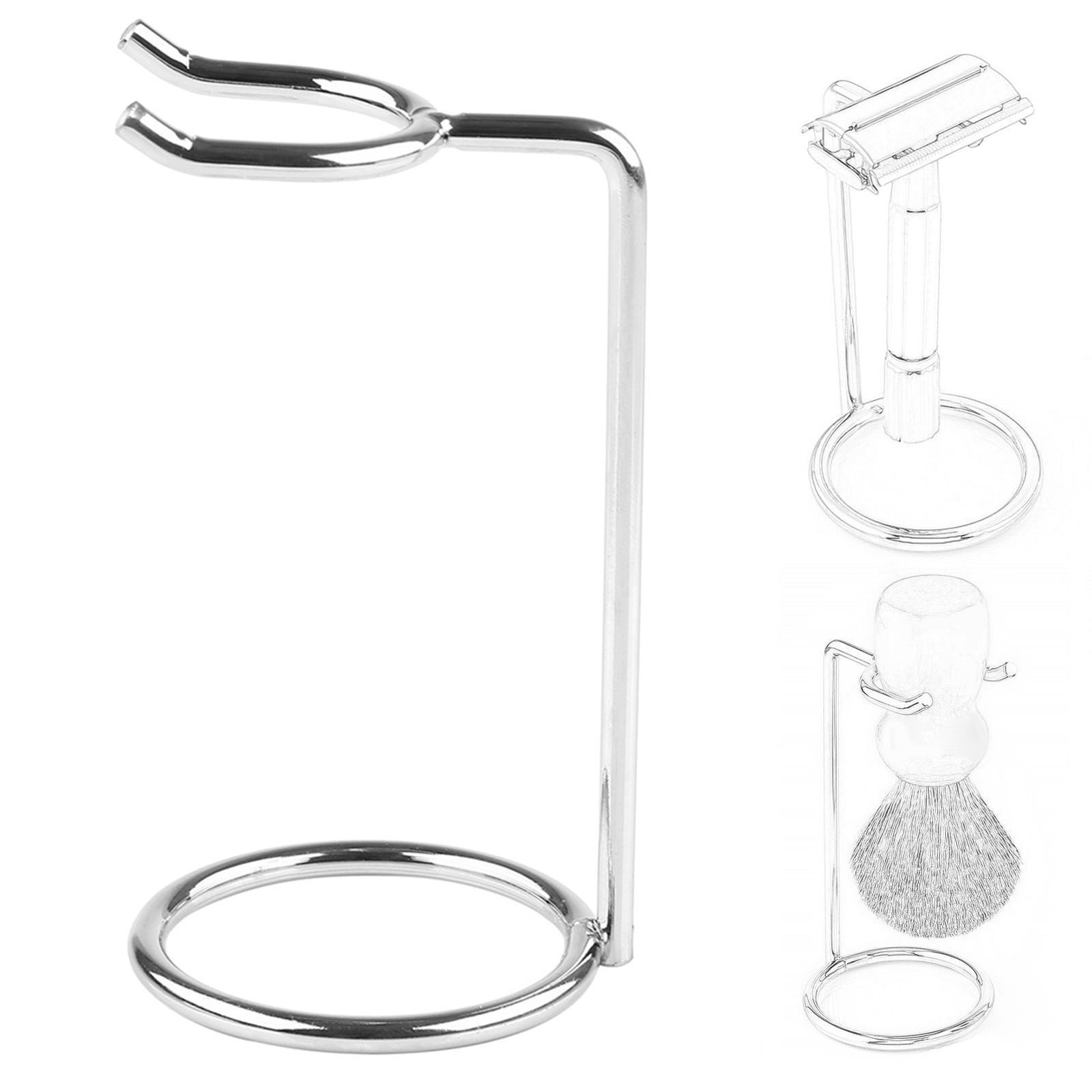 Shaving Brush Rack Shaving Stand Razor Holder for Salon Barber Bathroom