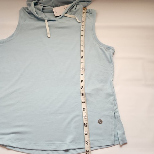 BALEAF Women's Medium Pastel Blue Lightweight Sleeveless Hoodie - Picture 8 of 10