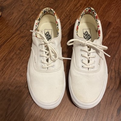 Vans Off The Wall | Men s | Brand New | Size 10 | White | Era 59 Floral Trainers