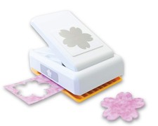Large Craft Punch Cherry Blossom 1.75x1.75 Inch Paper Scrapbooking Tool Art