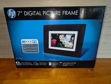 HP 7- Inch Digital Picture Frame Store Up To 800 Picture Model No DF730P1