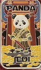 Fantasy Mind Bullion Panda Jedi 1 oz Colorized Silver Bar - In Capsule