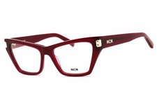 NEW MCM MW5005 069 Shiny Bordeaux 53mm Eyeglasses