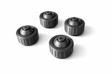 Pieds de platine vinyle Pioneer PL-560 4 pièces isolation réglable...