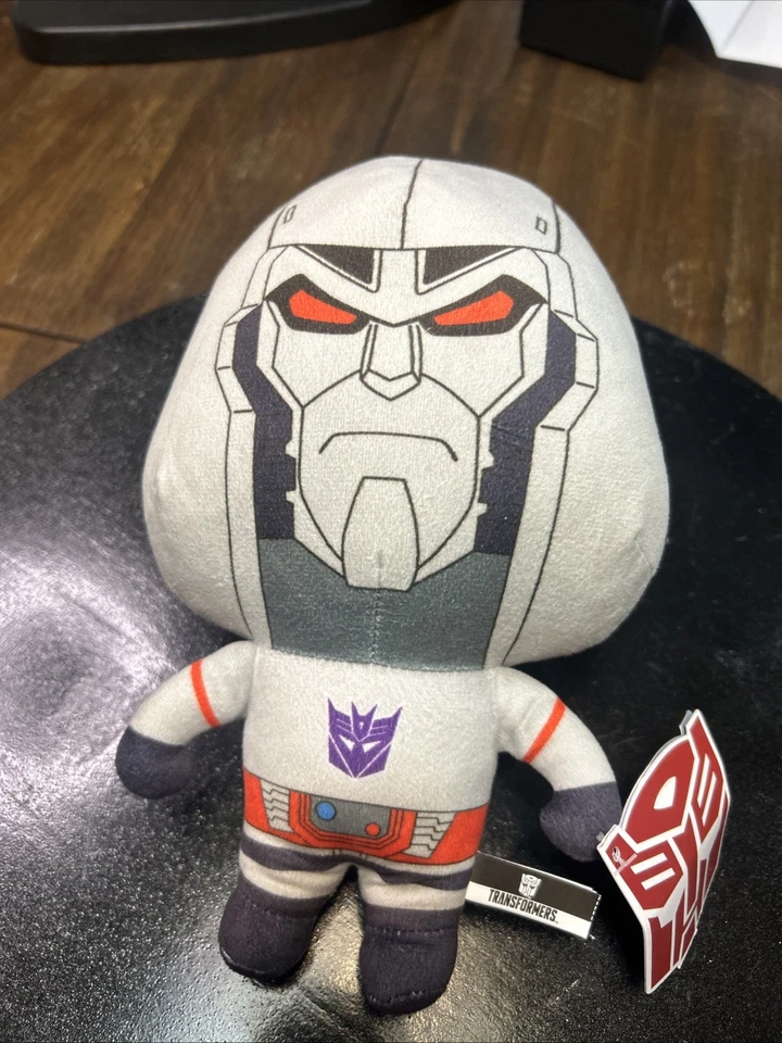 "Juguete suave de peluche Transformers Megatron de fábrica 10"" nuevo con etiqueta" Foto 3 de 4