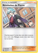 Carte Pokémon Résolution de Pierre 145/168 Holographique Tempête Céleste