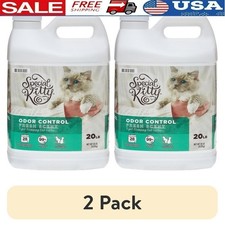Scoopable Cat Litter Tight Clumping Fresh Scent Odor Control 20lb Jug Dust Free