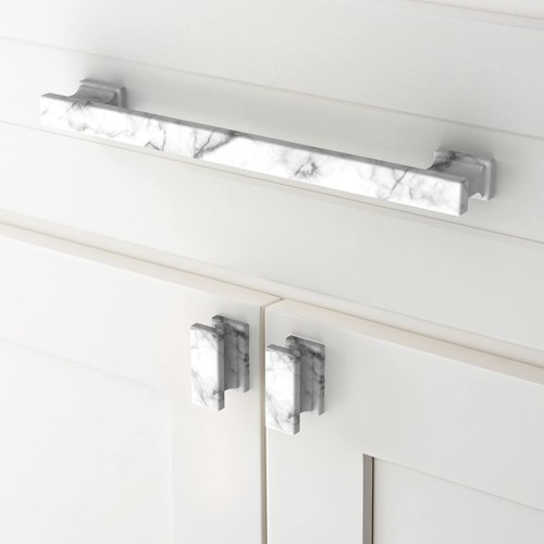 10 Pack 10 inch Cabinet Handles White Marble Cabinet Pulls Kitchen Handles fo... - Picture 3 of 6