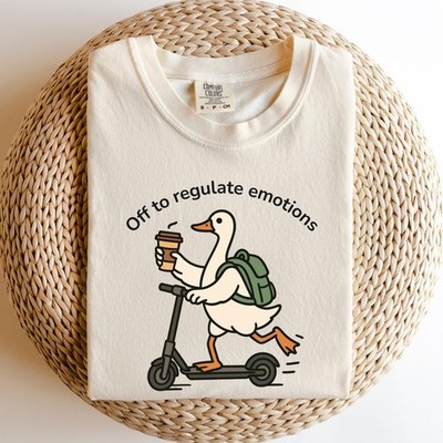 Off to Regulate Emotions Shirt  Mental Health Teacher T Shirt  SEL Counselor
