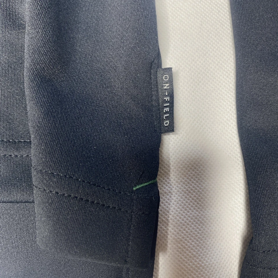 Nike Mujer New York Jets Camisa Grande Manga Larga Negra Nueva Sobre el Campo Dri Fit Foto 3 de 4