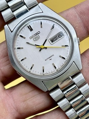 Vintage Seiko 5 Automatic Mens 21 Jewels Watch | eBay