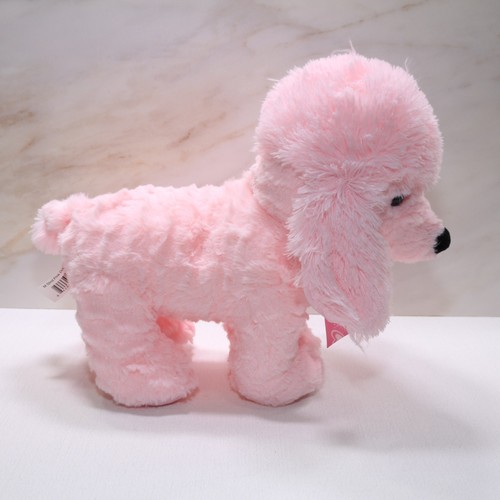 Pink Poodle Puppy Love Plush 13” Heart Bow Plush Stuffed Dog Walmart - Picture 9 of 10