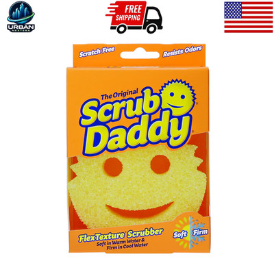 Scrub Daddy The Original Sponge Polymer Foam Cleaning Scrubber