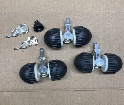 Vtg 1980 Playmobil Space Shuttle Ship RF-Y162 Parts Lot Accessories Wheels Radio