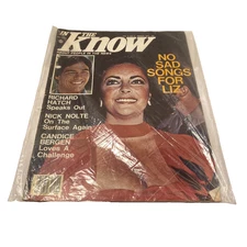 In the Know March 1977 Vintage Mag Elizabeth Taylor Richard Hatch Nick Nolte