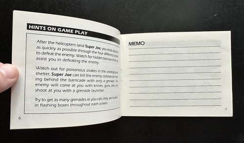 Commando Complete in Box CIB Hangtab 5-Screw (Nintendo, NES 1986) Capcom 🔥 - Bild 20 von 24