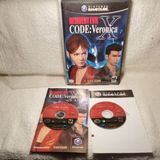 Resident Evil Code: Veronica X Gamecube - CIB  - Complete in box  RARE LNC MINTY