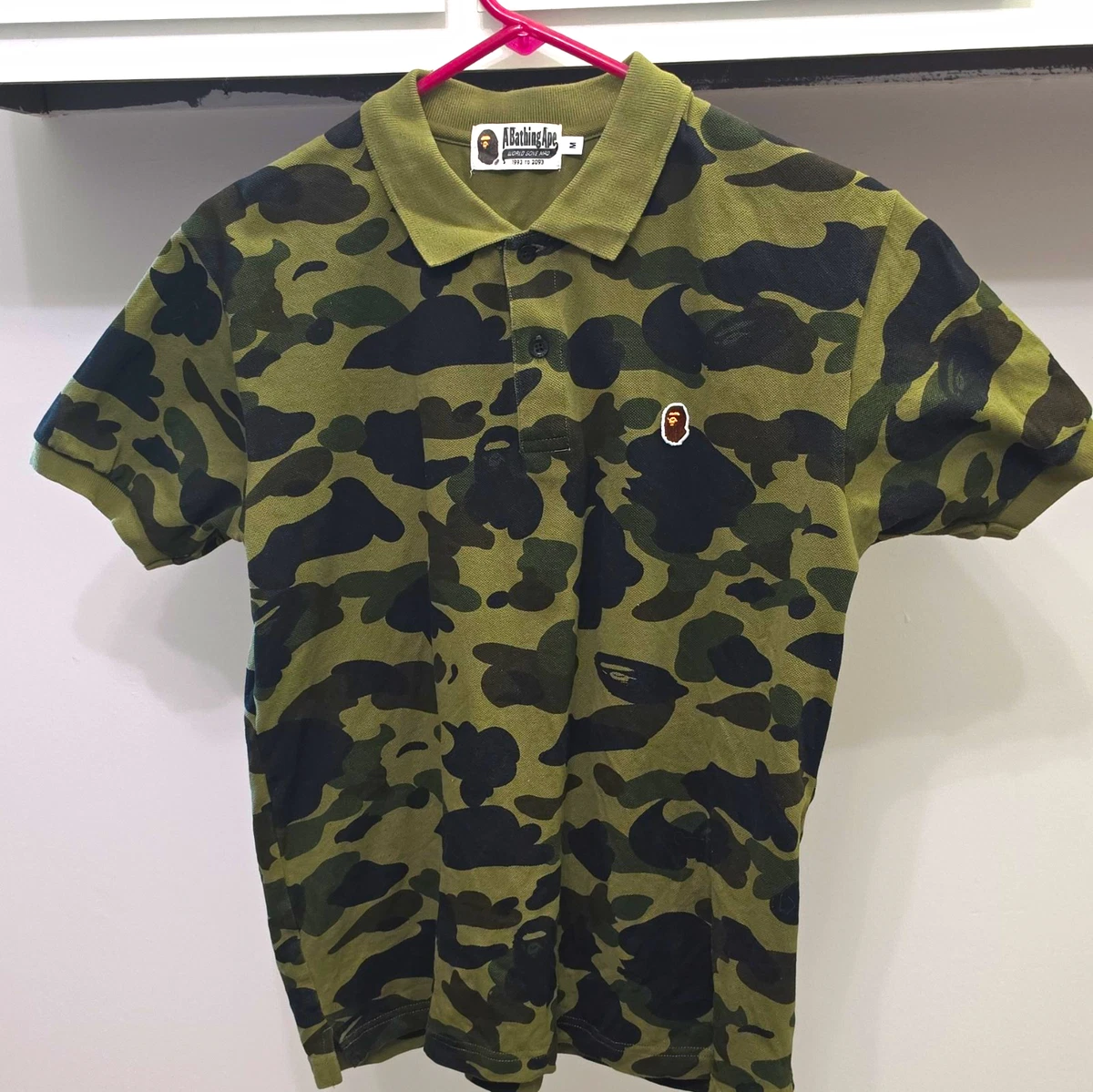 BY BATHING APE 緑 ストライプ ラガーシャツひろ専用 25+ A Bathing Ape Size M Green Shirts for Men for sale | Updated