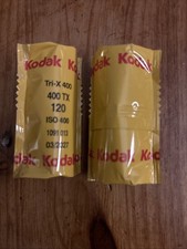 2 Kodak Professional Tri-X 400 Black and White Negative Film 120 Roll Film