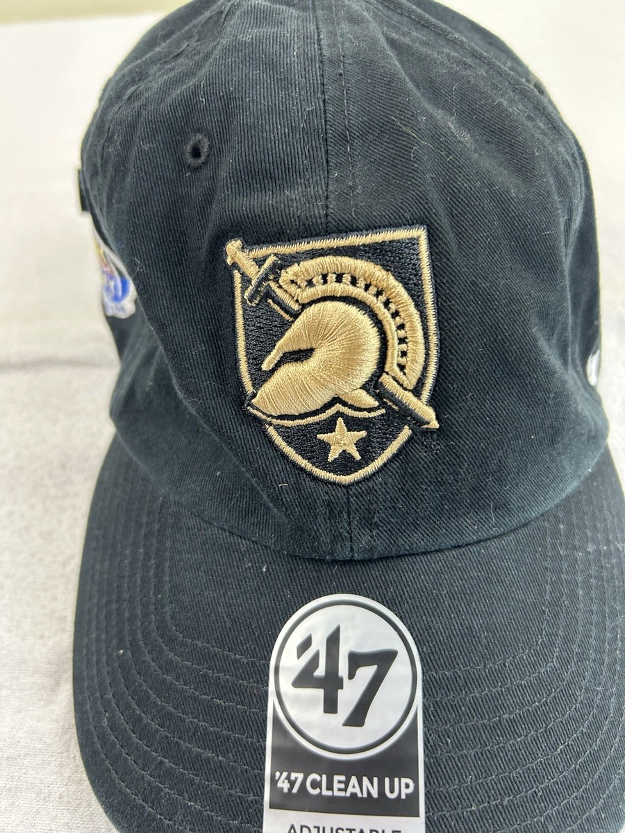 Casquette de baseball réglable ARMY ROTC logo leadership noir brodé