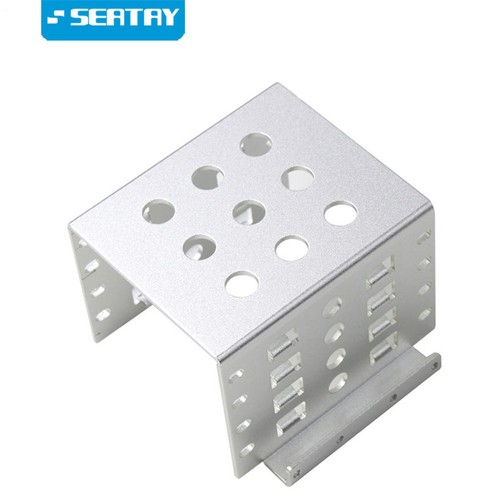 HDD Mounting Rack Black Adapter Bracket 2.5" SSD to 3.5"Bay Hard Drive Dock Tray - Picture 6 of 6