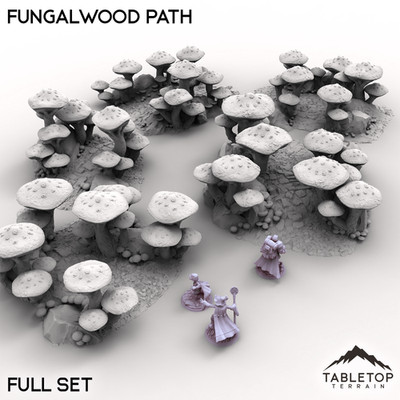 Fungalwood Path - Fantasy DND Dungeons and Dragons