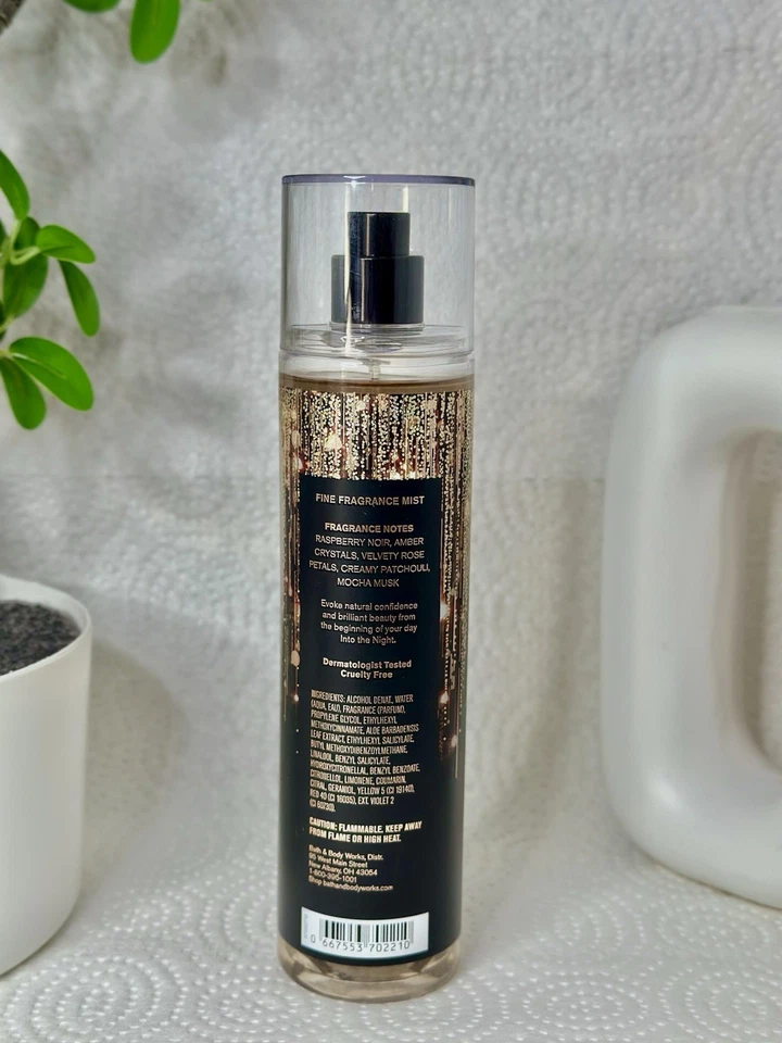 Bruma de fragancia fina Bath & Body Works Into The Night 8 oz NUEVO perfume Dupe Foto 4 de 4