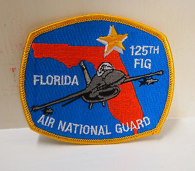 2 Florida FL Air National Guard Fighter Wing 125th Patch Patches Florida