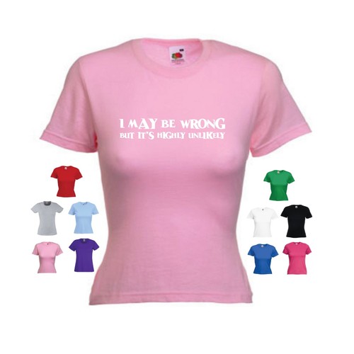 Funny Ladies T-shirt | eBay