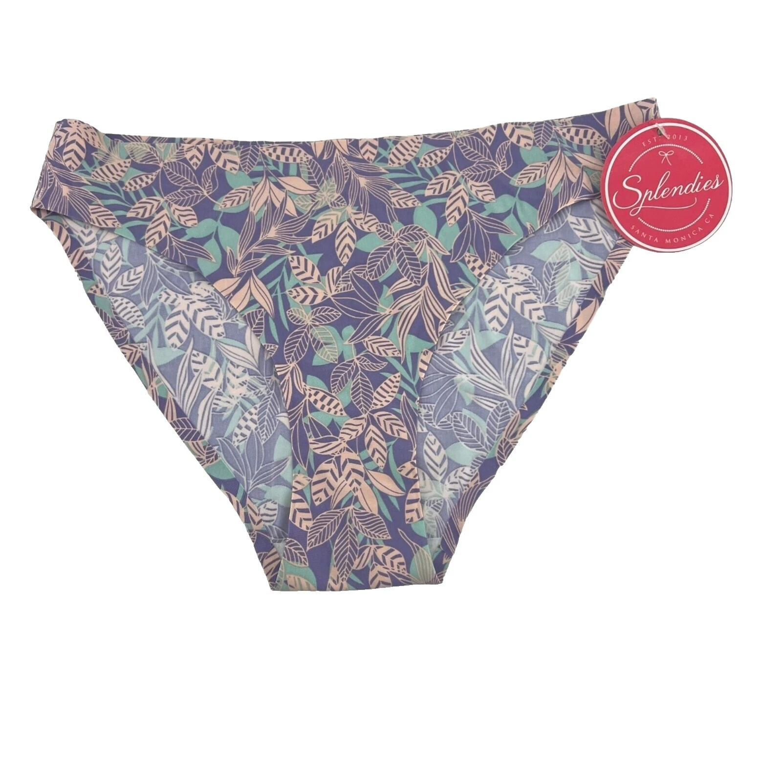 Bragas Floral Bikini de Poliéster para Mujer