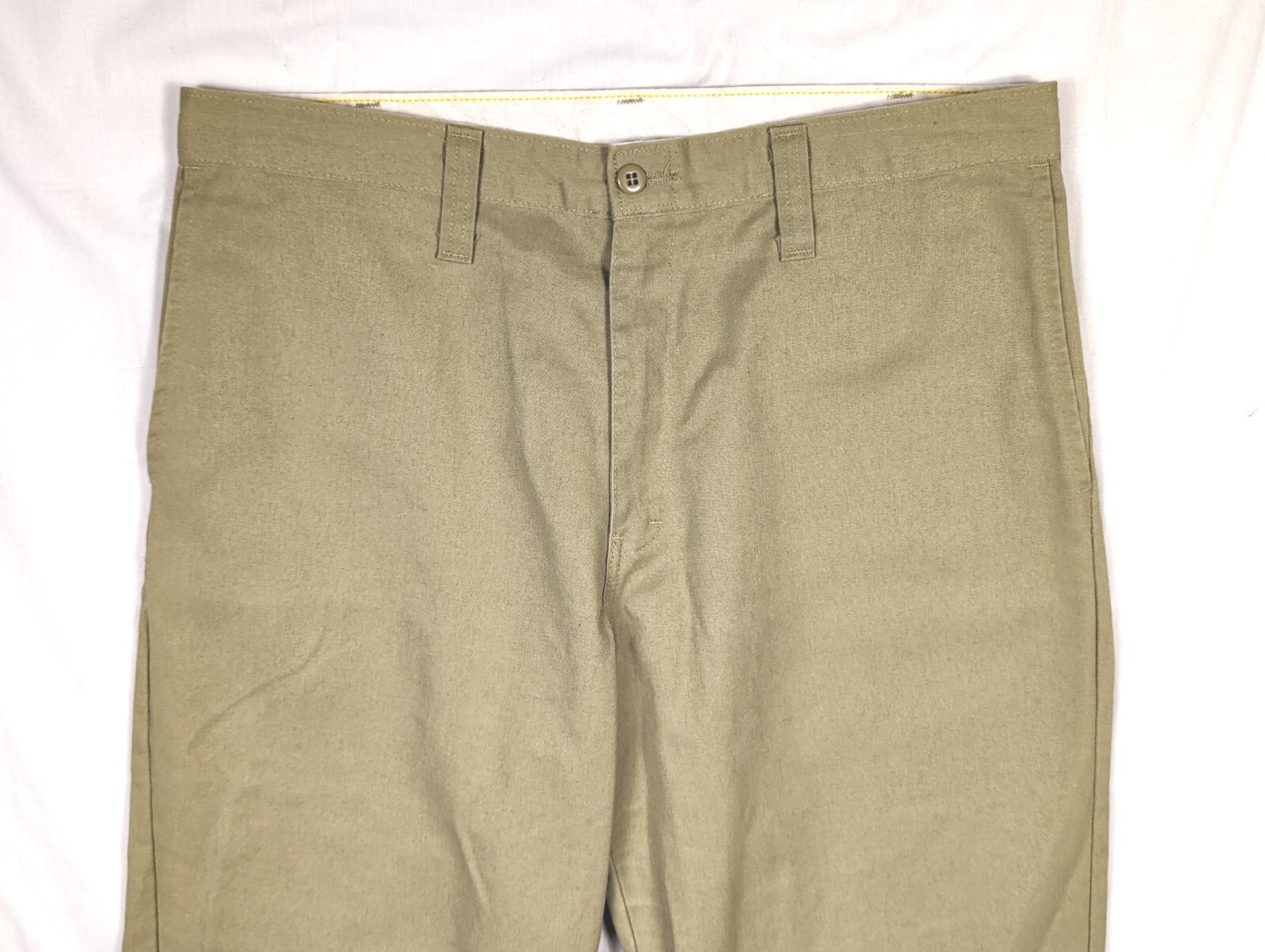 DICKIES 812 Beige Khaki Chinos Industrial Work PANTS Men's 34x31