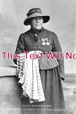 SX 1654 - Mary Wheatland Bersted Bognor Regis Bathing Woman Lifesaver, Sussex