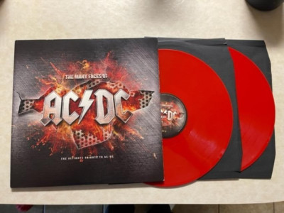 ac/dc tribute--the many faces 2018 red vinyl press | eBay