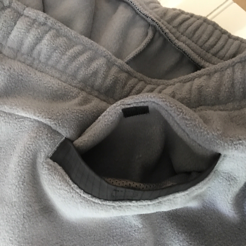 Athletic Works Boys XL Husky Polar Fleece Jogger Pants W/Pockets Gray Black New - Picture 7 of 9