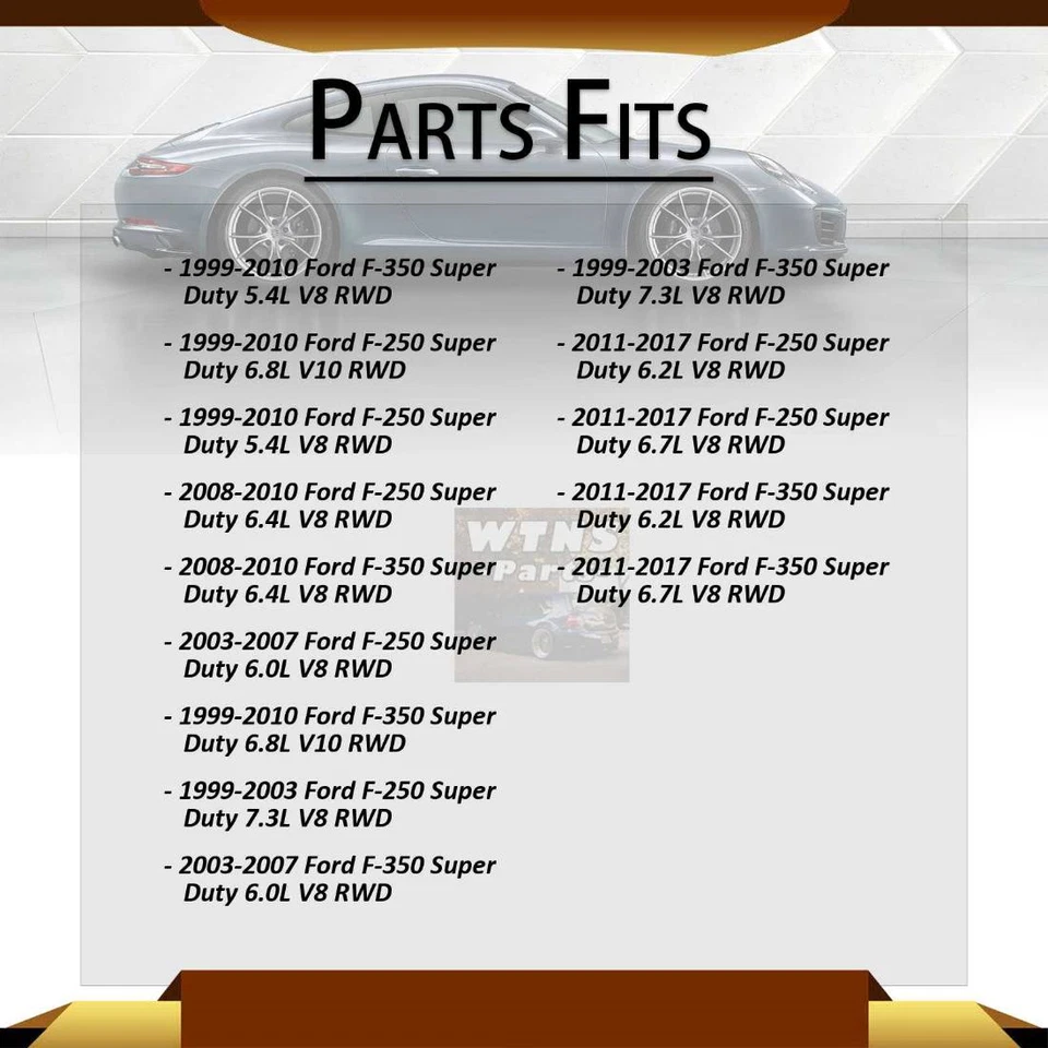 Brazo de control de suspensión delantera 2 piezas para Ford F-250 Super Duty 5,4 L tracción trasera 1999-2010 Foto 2 de 4