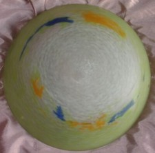 Vasque pâte de verre art déco années 20 / 30 probablement Noverdy > non signée