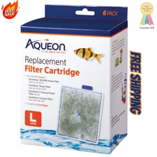 New Aqueon Replacement Filter Cartridges Large - 6 pack