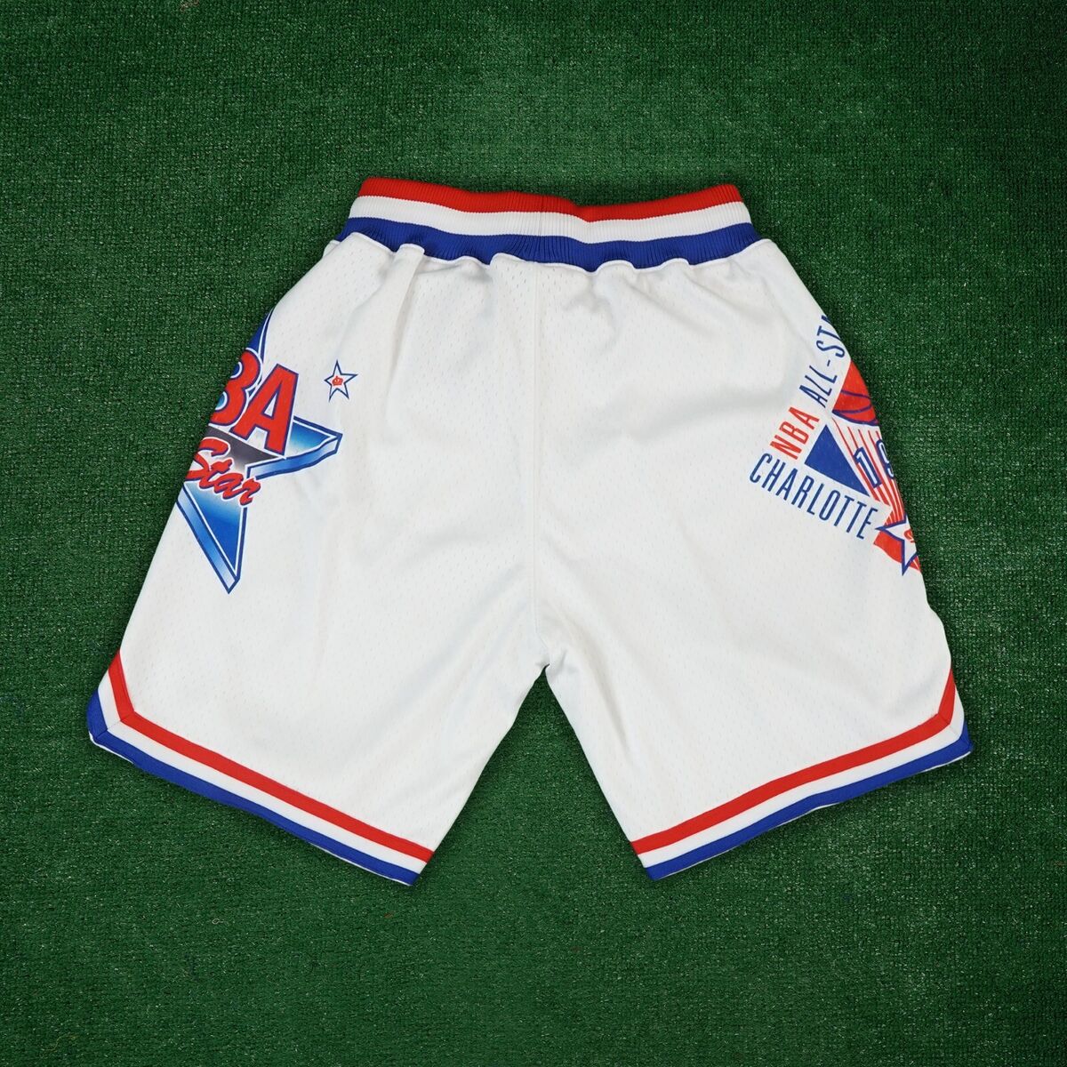 1991 NBA All Star East NBA Mitchell&Ness White Men's Authentic Shorts