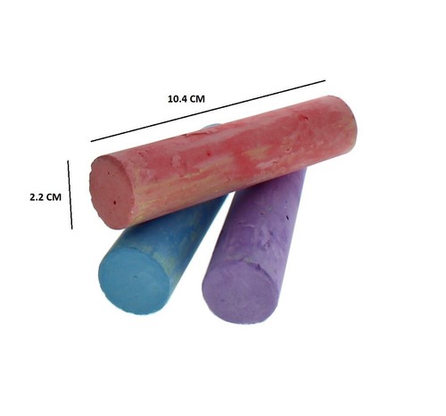 36  Jumbo Chalk with Carry Tub Blackboard Playground Pub Art Craft Kids School - Picture 4 of 4