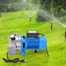 Water Pump 0.75HP Portable Shallow Well Pump Draining Irrigation Pump for Lawn��