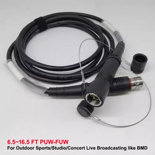 SMPTE Hybrid Optical Camera  with FUW-PUW Connector 2 M (6.56 FT) / 5 M (16.4FT)