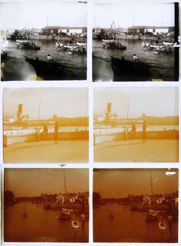 26 photos stereos circa 1920 BATEAUX / stereoview boat - Imagen 5 de 9