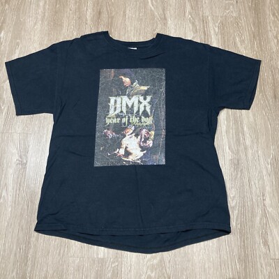 DMX Shirt XL 00s Y2K Year Of The Dog Again Rap Hip-hop Rapper Album Tour Tee