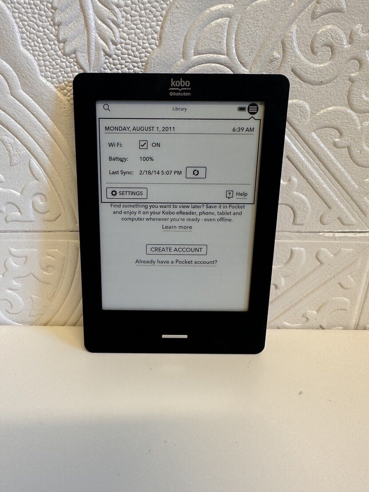 KOBO N905C Touch Edition eReader Tablet With 6" Display WiFi eBay