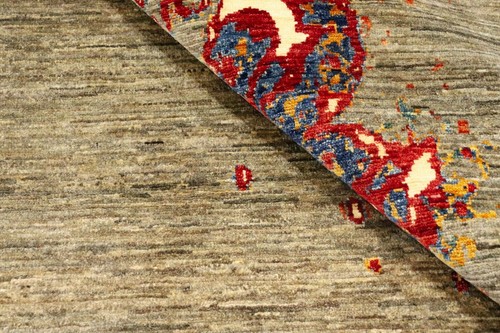 Ziegler Design 137x96 cm Handgeknüpft Teppich Orientteppich Neu - Picture 7 of 9