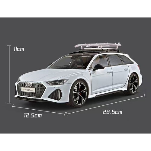 1:18 Audi RS6 Avant Station Wagon Alloy Car Model Diecasts Sports Car Collectibl - Picture 4 of 8